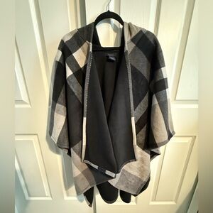 Rachel Roy Fleece Cape Poncho
